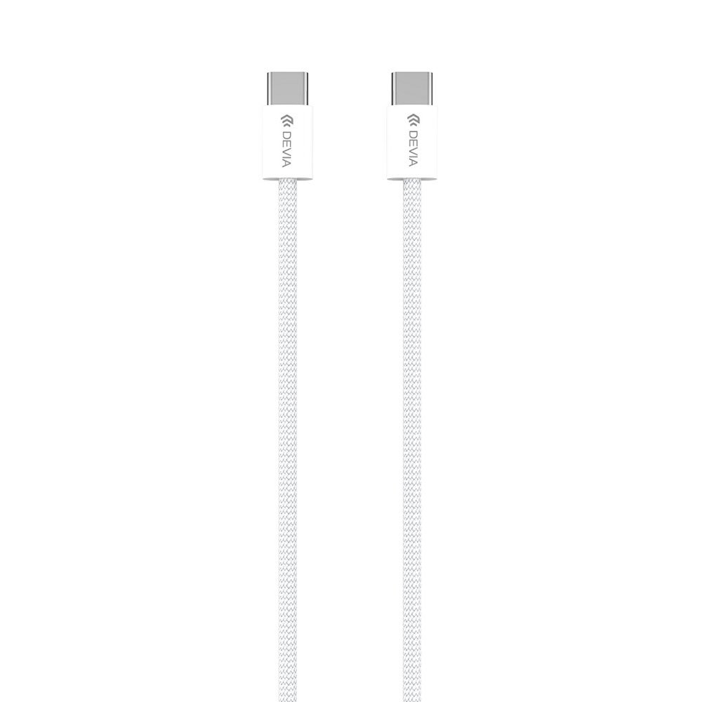 Devia kábel USB-C to USB-C PD 60W Wowen Fast Cable 1m - White 6938595399381
