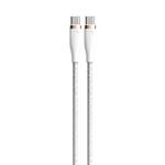 Devia kábel USB-C to USB-C Star Series Cable 1.5m - White 6938595387647