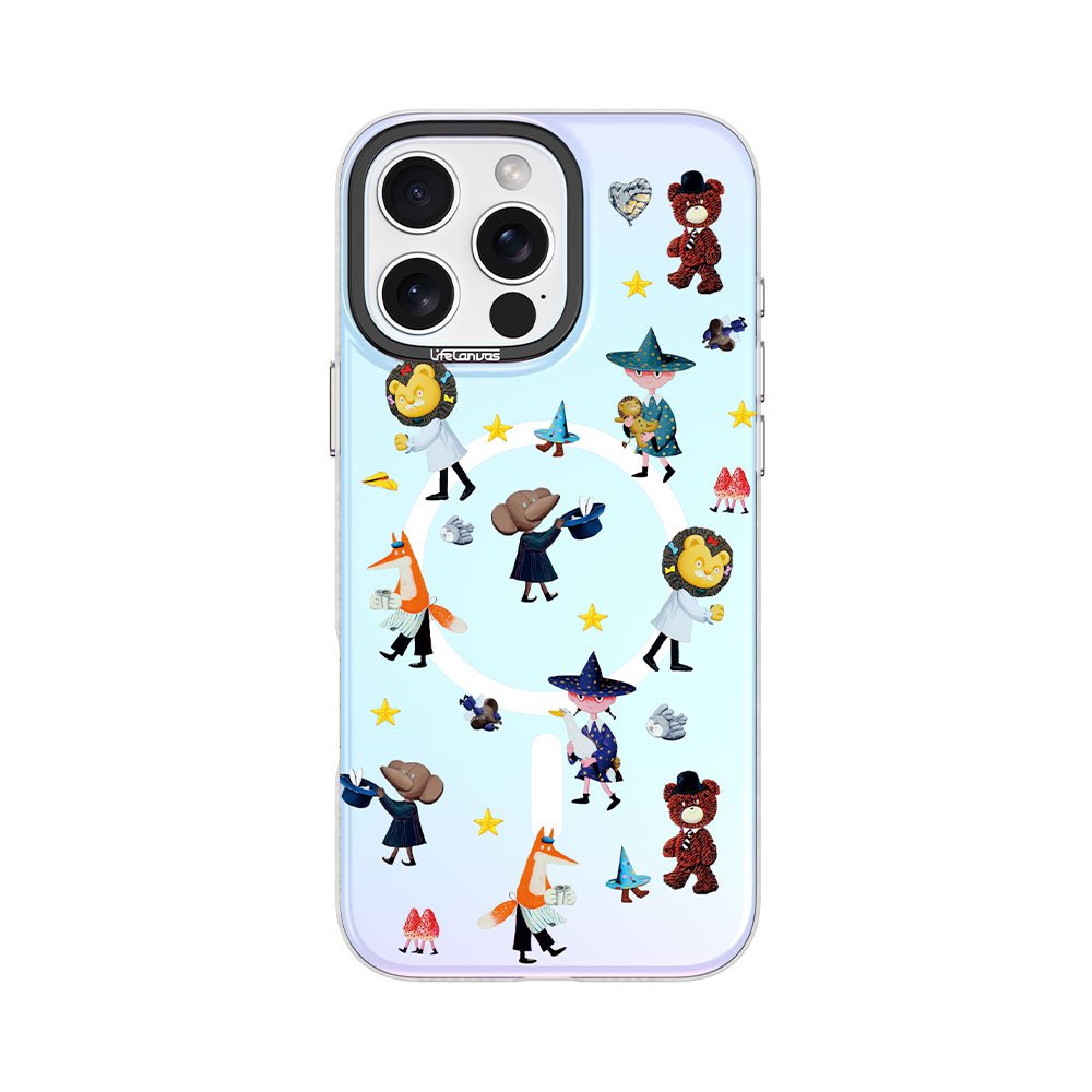 Devia kryt Canvas Series Magnetic Case pre iPhone 16 - Magic Academy 6942297117358