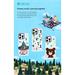 Devia kryt Canvas Series Magnetic Case pre iPhone 16 Plus - Starry Bear 6942297117426