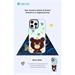 Devia kryt Canvas Series Magnetic Case pre iPhone 16 Plus - Starry Bear 6942297117426