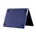 Devia kryt Carbon Fiber Hard Jacket pre Macbook Air 13" 2020 - Peony Blue 6938595361449
