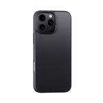 Devia kryt Kevlar Ultra-Thin Magnetic Shockproof Case pre iPhone 16 Pro - Black 6942297117037