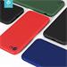 Devia kryt Nature Series Silicone Case pre iPhone SE 2020 - Red 6938595339882