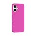 Devia kryt Nature Series Silicone Magnetic Case pre iPhone 16 - Rose Red 6942297116412