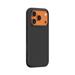 Devia kryt Nature Series Silicone Magnetic Case pre iPhone 17 Pro - Black 6942297143531