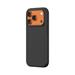 Devia kryt Nature Series Silicone Magnetic Case pre iPhone 17 Pro - Black 6942297143531