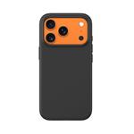 Devia kryt Nature Series Silicone Magnetic Case pre iPhone 17 Pro - Black 6942297143531