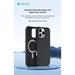Devia kryt Ripple Magnetic Shockproof TPU Case pre iPhone 16 - Black 6942297115941