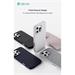 Devia kryt Ripple Magnetic Shockproof TPU Case pre iPhone 16 Pro - Gray 6942297116009