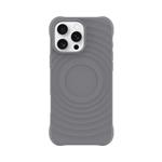 Devia kryt Ripple Magnetic Shockproof TPU Case pre iPhone 16 Pro - Gray 6942297116009