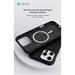 Devia kryt Ripple Magnetic Shockproof TPU Case pre iPhone 16 Pro Max - Gray 6942297116085