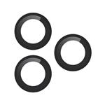 Devia Peak Series Lens Protector pre iPhone 16 Pro/16 Pro Max - Dark Black 6942297115774