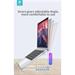 Devia Pro1 Multi-function Folding Stand For Tablet/Laptop - Silver 6942297129160