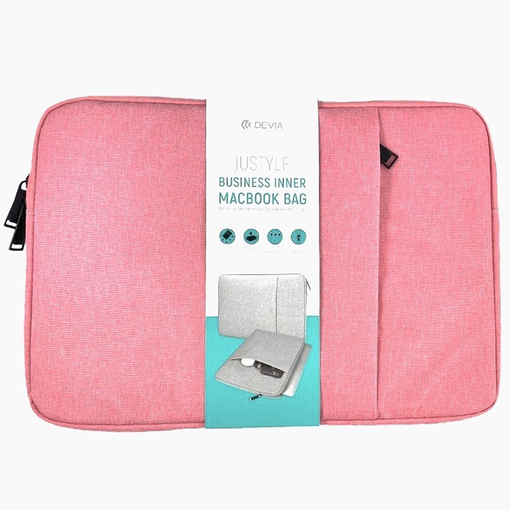 Devia puzdro Justyle pre Macbook Pro 16" M1/M2/M3/M4 - Pink 6938595348495
