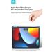 Devia puzdro Leather Case with Pencil Slot pre iPad Pro 11" M4 2024 - Light Blue 6942297101890