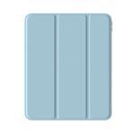 Devia puzdro Leather Case with Pencil Slot pre iPad Pro 11" M4 2024 - Light Blue 6942297101890