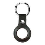 Devia puzdro Leather Key Ring pre Airtag - Black 6938595353109