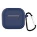 Devia puzdro Silicone Suit Case pre Apple AirPods 3 - Blue 6938595351099