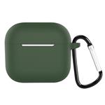 Devia puzdro Silicone Suit Case pre Apple AirPods 3 - Dark Green 6938595351112