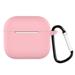 Devia puzdro Silicone Suit Case pre Apple AirPods 3 - Pink 6938595351105