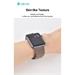 Devia remienok Deluxe Magnetic Fiber Watch Band 44/45/46mm - Black 6942297104617