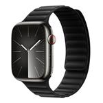 Devia remienok Deluxe Magnetic Fiber Watch Band 44/45/46mm - Black 6942297104617