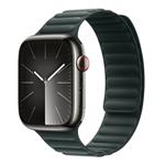 Devia remienok Deluxe Magnetic Fiber Watch Band 44/45/46mm - Dark Green 6942297104600