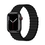 Devia remienok Deluxe Series Sport3 Silicone Magnet Band 40/41mm - Black 6938595364761