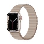 Devia remienok Deluxe Series Sport3 Silicone Magnet Band 40/41mm -Saddle Brown 6938595364808
