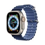 Devia remienok Deluxe Series Sport6 Silicone Two-tone Band 40/41mm - Light/Deep Blue 6938595381638