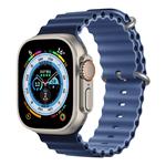 Devia remienok Deluxe Series Sport6 Silicone Two-tone Band 44/45/49mm - Light/Deep Blue 6938595381683