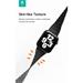 Devia remienok Nature Silicone Magnetic Watch Band 44/45/46mm - Black 6942297104426
