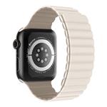 Devia remienok Nature Silicone Magnetic Watch Band 44/45/46mm - Stardust White 6942297104433