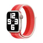 Devia remienok Nylon Braided Two-Tone Loop pre Apple Watch 40/41mm - Peony 6938595364686