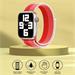 Devia remienok Nylon Braided Two-Tone Loop pre Apple Watch 44/45/49mm - Peony 6938595364730