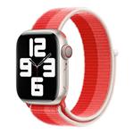 Devia remienok Nylon Braided Two-Tone Loop pre Apple Watch 44/45/49mm - Peony 6938595364730
