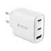 Devia sieťová nabíjačka Extreme Speed GaN PD 2x USB-C/USB-A 65W - White 6942297111615