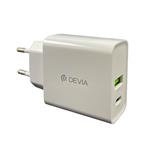 Devia sieťová nabíjačka Smart series PD&QC Quick Charger 20W - White 6938595346576