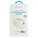 Devia sieťová nabíjačka Smart series PD&QC Quick Charger 30W - White 6938595354885