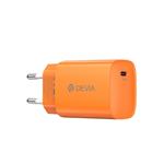 Devia sieťová nabíjačka Ultra6 PD Dynamic Charger 40W (Max 60W) - Orange 6942297145597