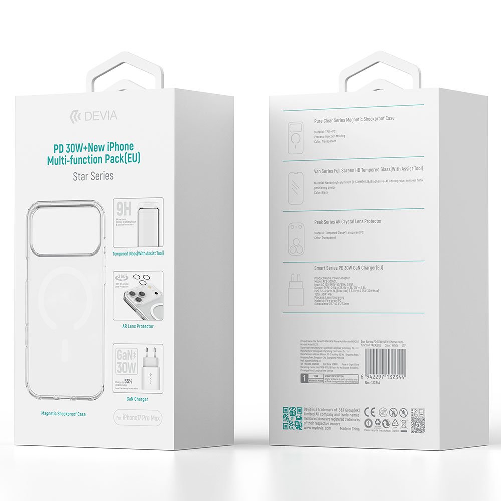 Devia Star Series PD 30W iPhone Multi-function Pack pre iPhone 17 Pro Max 6942297132344