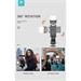 Devia Tripod Stand Multi-function Selfie Bar With Fill-In Light - Black 6938595362194