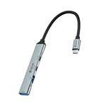 Devia USB-C Hub Lite 4 in 1 EC707 - Deep Gray 6942297129412