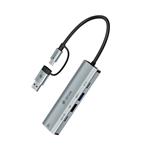 Devia USB-C Hub Pro 5 in 1 EC701 - Deep Gray 6942297129429