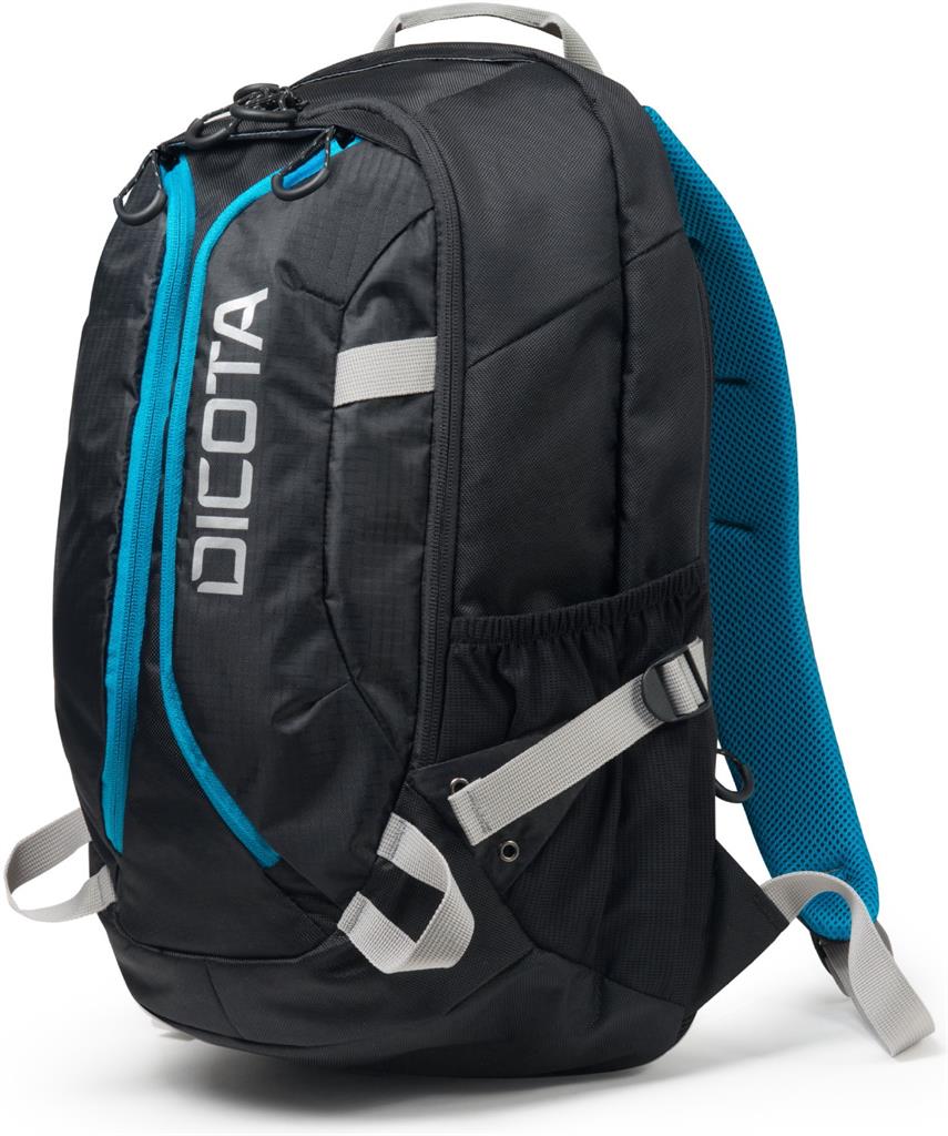 DICOTA_Backpack Active 14 - 15.6 black/blue D31047