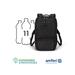 DICOTA Backpack COMPANION 13-16” Black D32116-RPET