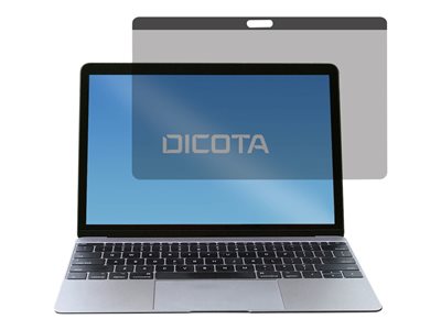 DICOTA Secret 2-Way - Filtr pro zvýšení soukromí k notebooku - 12" - černá - pro Apple MacBook (12 D31588