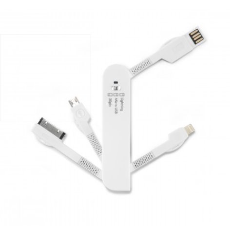 DICOTA Smart connect - Nabíjecí / datový kabel - Lightning / USB - USB (M) do Apple Dock, Micro USB D31035