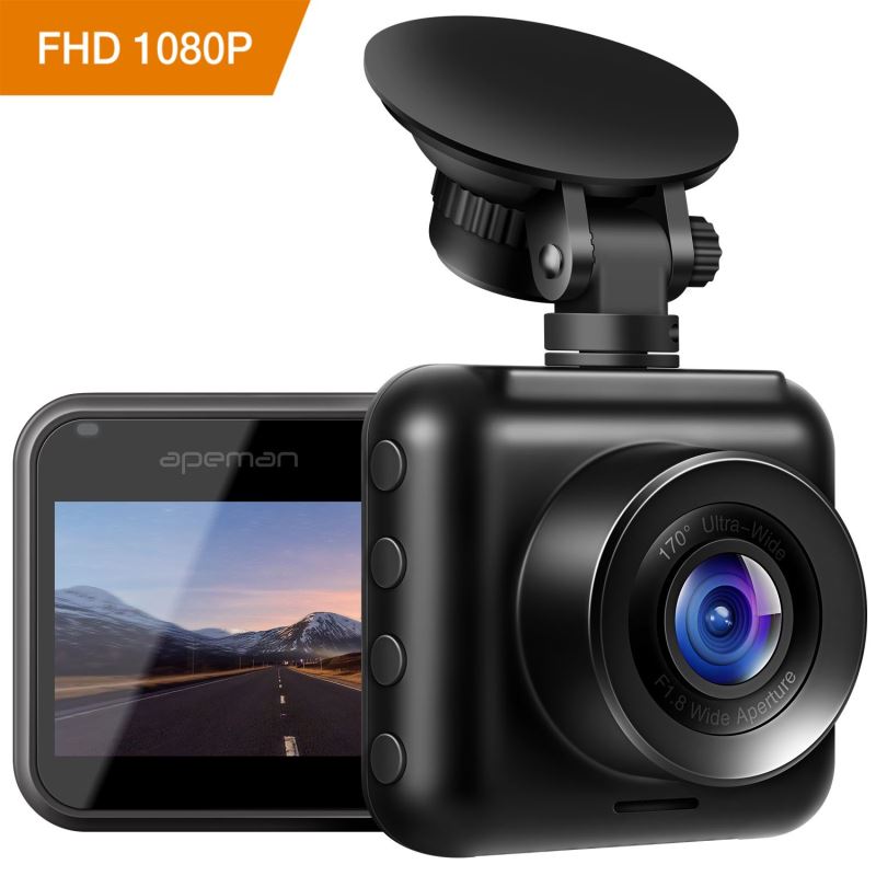 Digitální Autokamera Apeman C420, 1080P Full HD, 6958914456373